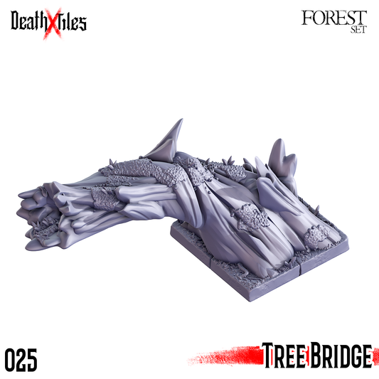 DeathXTiles - Forest Tile 025 Tree Bridge