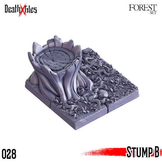 DeathXTiles - Forest Tile 028 Stump B