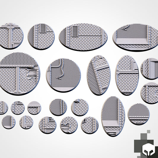 3D Printed Factory Bases-3D Print-Ashdown Gaming