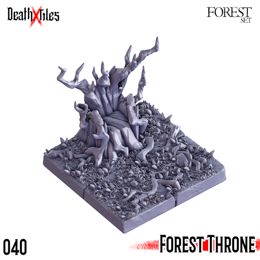 DeathXTiles - Forest Tile 040 Forest Throne