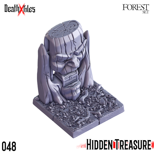 DeathXTiles - Forest Tile 048 Hidden Treasure