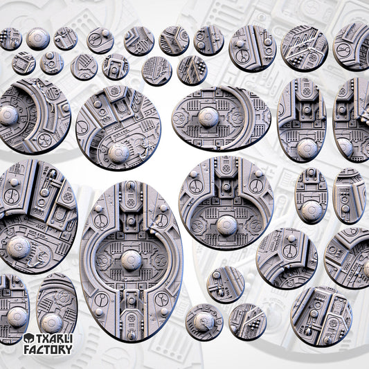 3D Printed Abandoned Xeno City Bases-3D Print-Ashdown Gaming