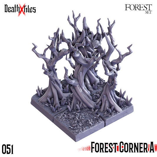 DeathXTiles - Forest Tile 051 Forest Corner A