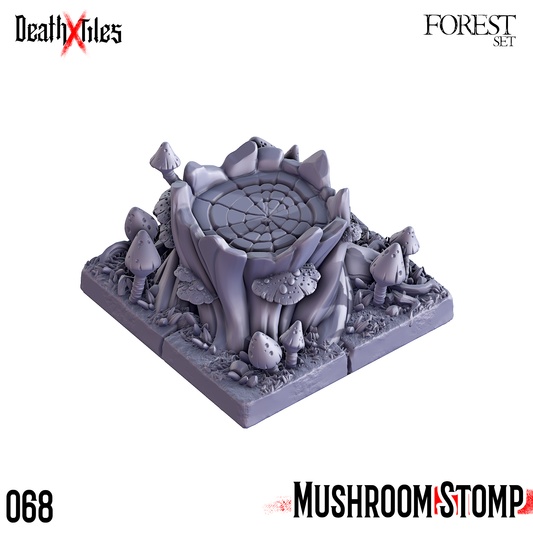 DeathXTiles - Forest Tile 068 Mushroom Stump