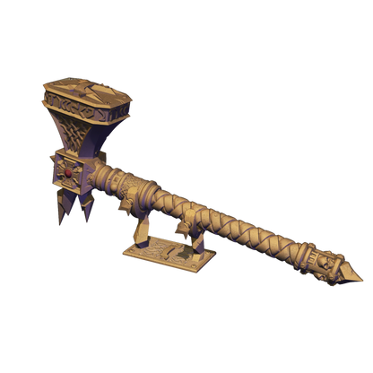 The Eternal Forge - Legendary Battle Hammers by MEniatures - Guardian of the Convent