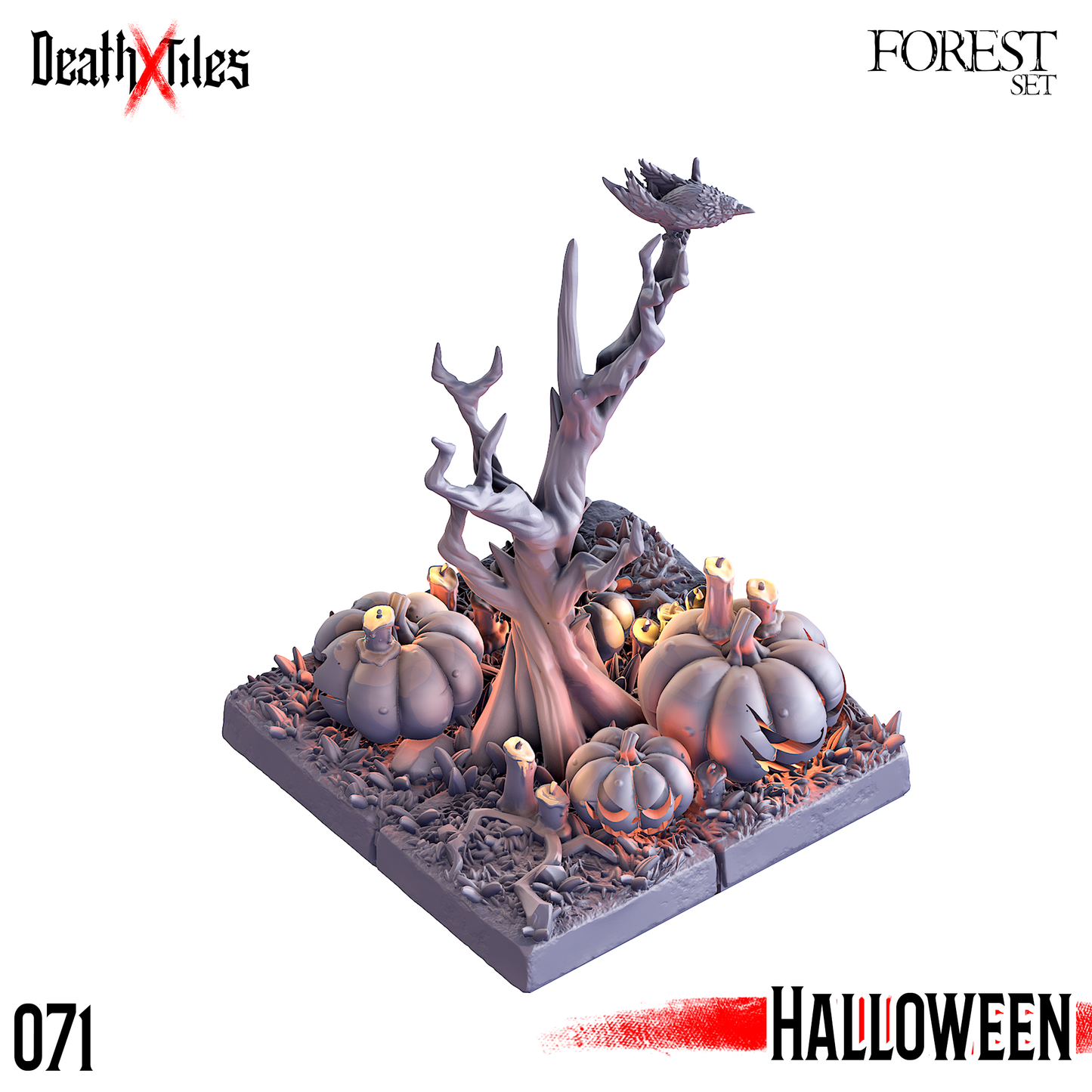 DeathXTiles - Forest Tile 071 Halloween