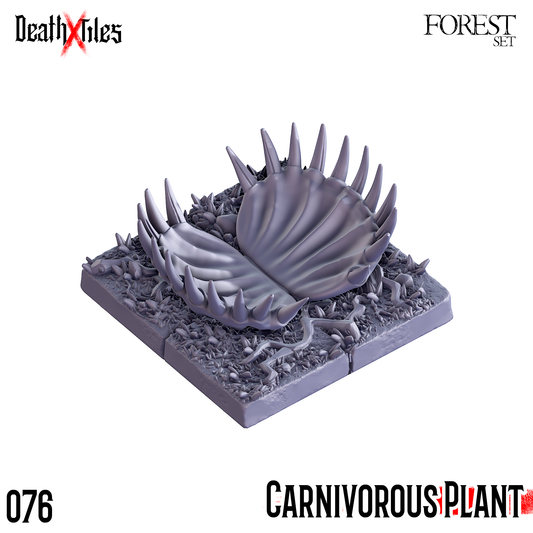 DeathXTiles - Forest Tile 076 Carniverous Plant