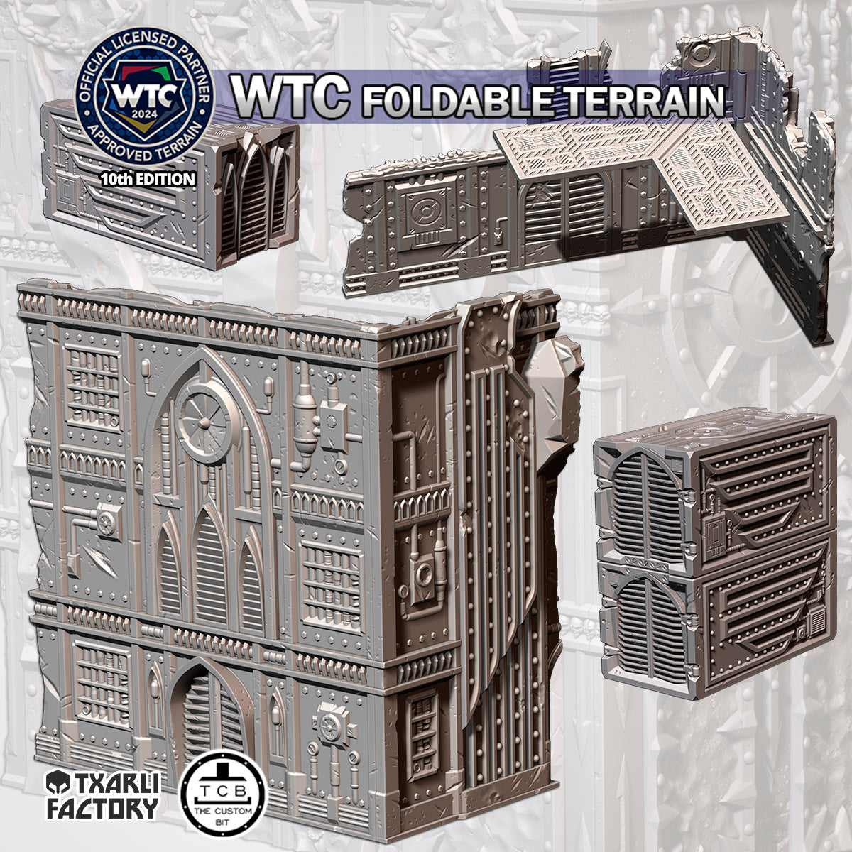 Txarli Factory - Folding Terrain: Industrial