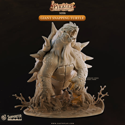 Cast 'n' Play 1056: Giant Snapping Turtle