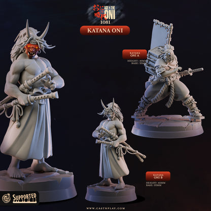 Cast 'n' Play 1081: Katana Oni