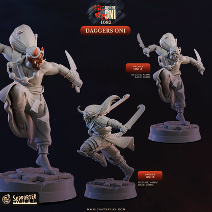 Cast 'n' Play 1082: Daggers Oni
