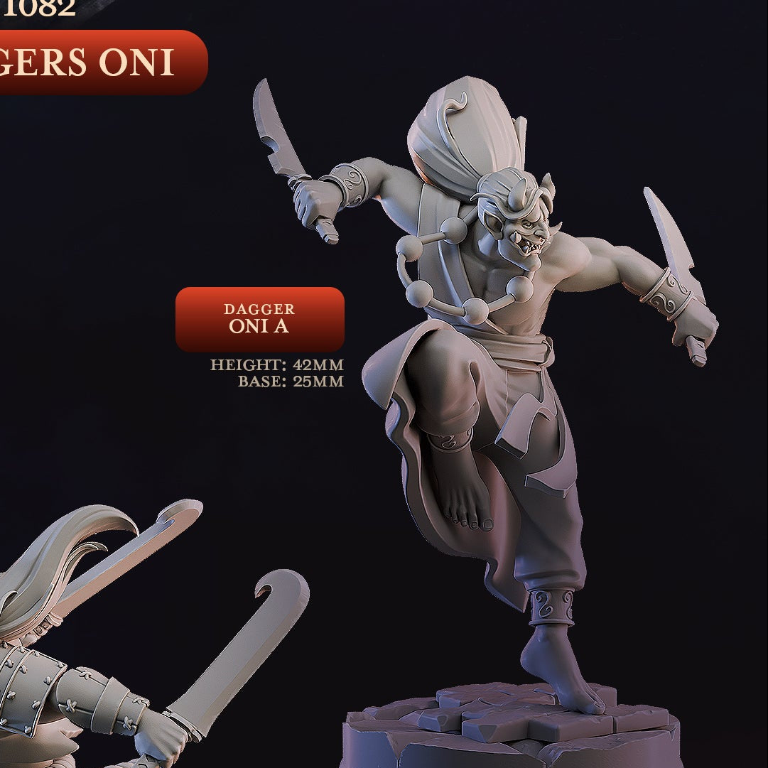 Cast 'n' Play 1082: Daggers Oni