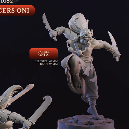 Cast 'n' Play 1082: Daggers Oni