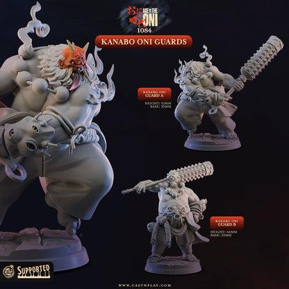 Cast 'n' Play 1084: Kanabo Oni Guards