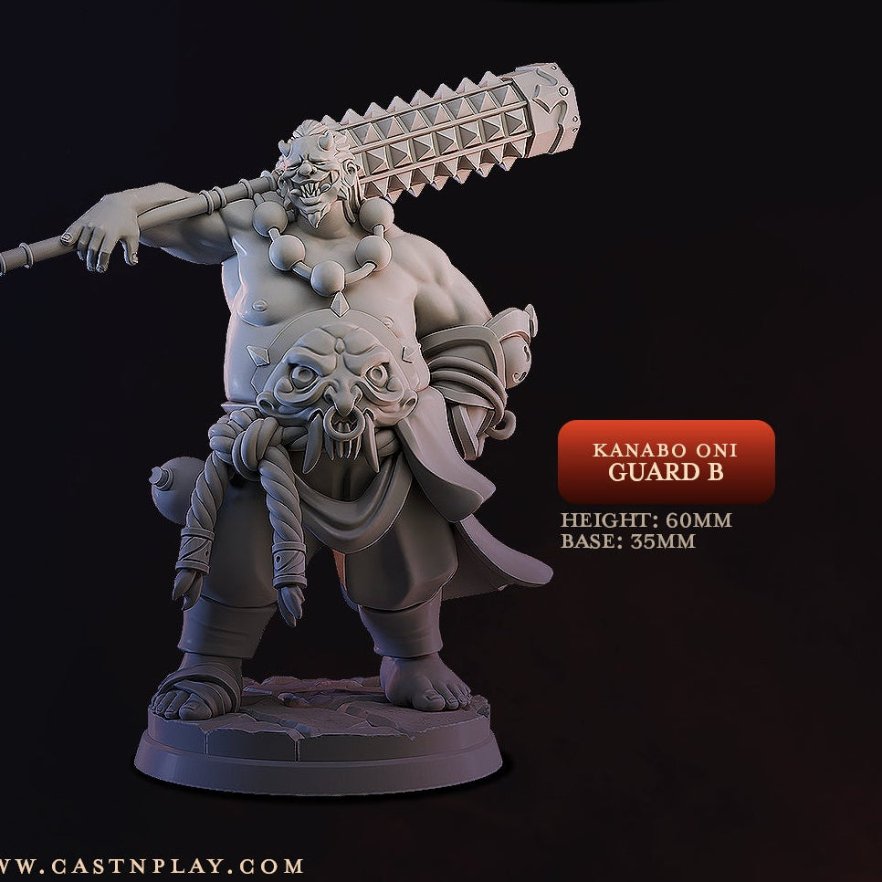 Cast 'n' Play 1084: Kanabo Oni Guards
