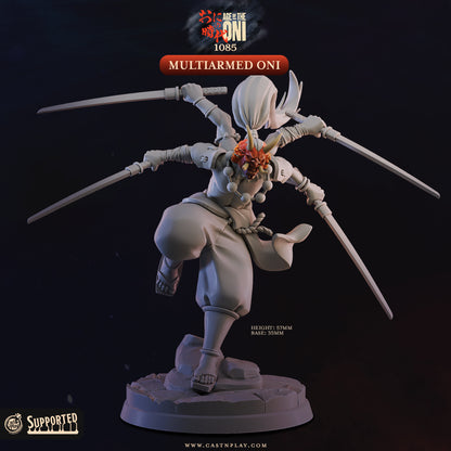 Cast 'n' Play 1085: Multi Armed Oni