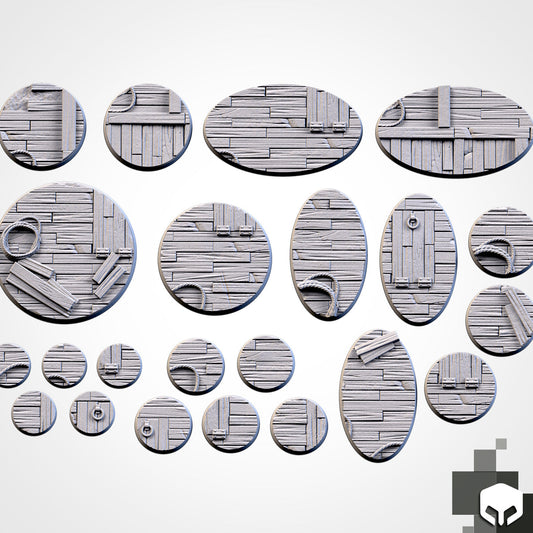 3D Printed Wooden Bases-3D Print-Ashdown Gaming