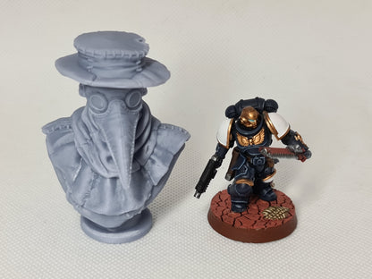 TytanTroll Miniatures: Plague Doctor Bust-Bust-Ashdown Gaming