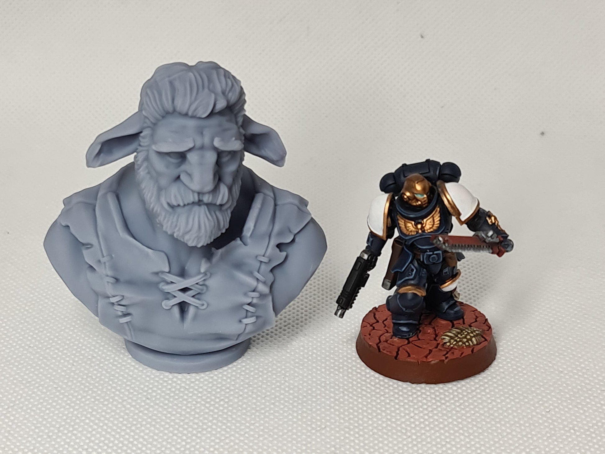 TytanTroll Miniatures: Firbolg Bust-Bust-Ashdown Gaming