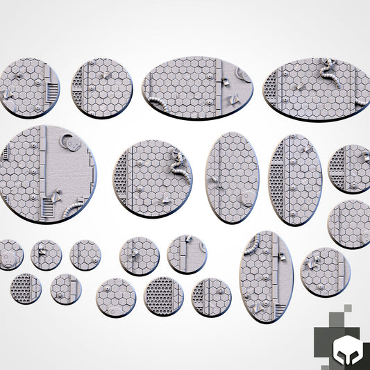 3D Printed City Sci-Fi Bases-3D Print-Ashdown Gaming