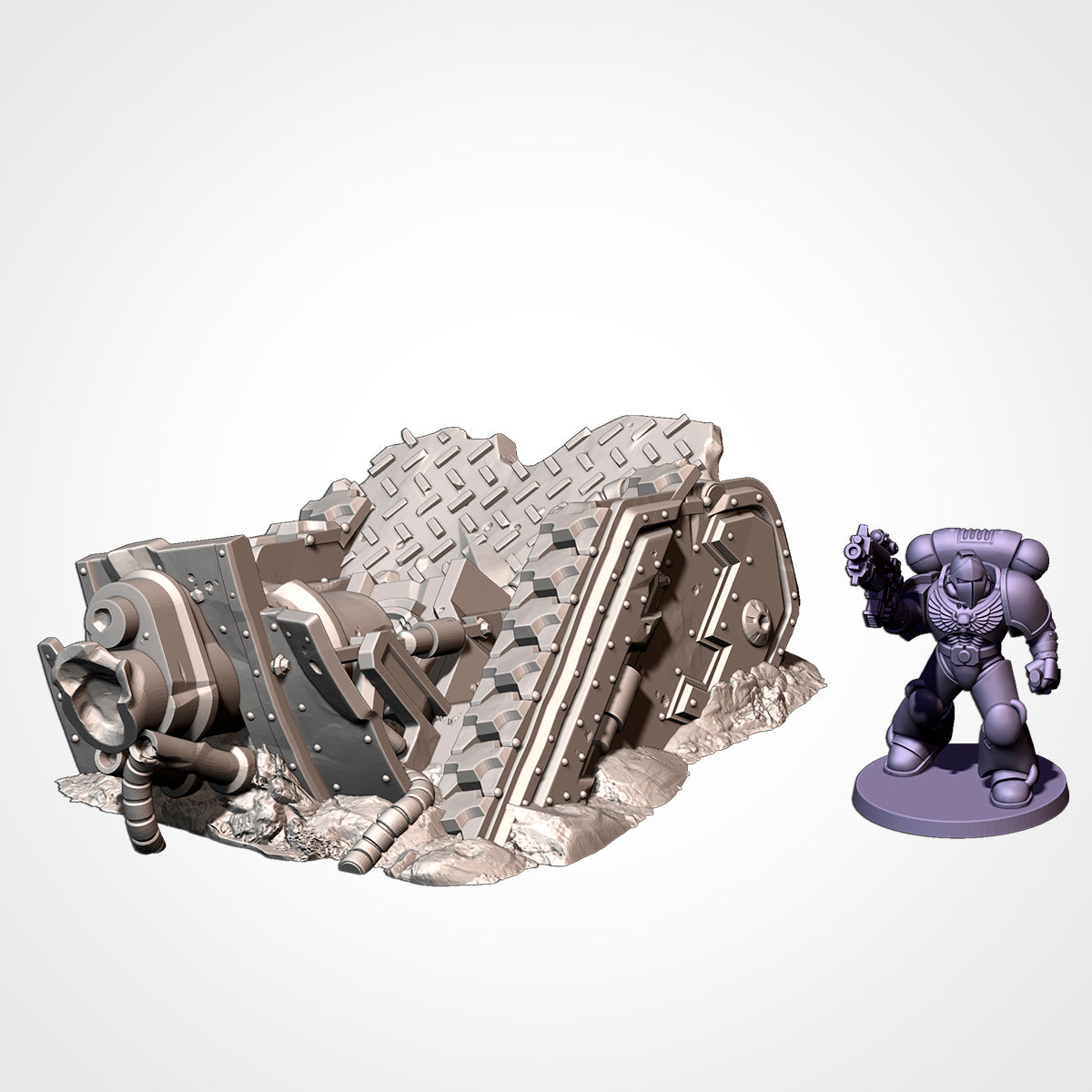 Txarli Factory - Destroyed Tanks