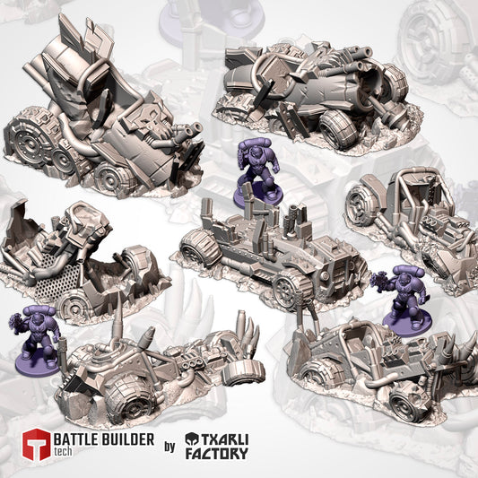Txarli Factory - Destroyed Buggies