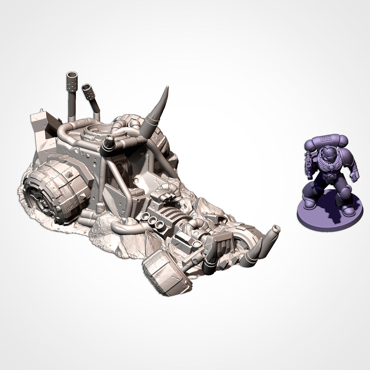 Txarli Factory - Destroyed Buggies
