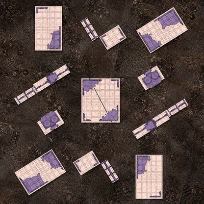 Txarli Factory - City Ruins Scenery Pack (11th Edition Update)