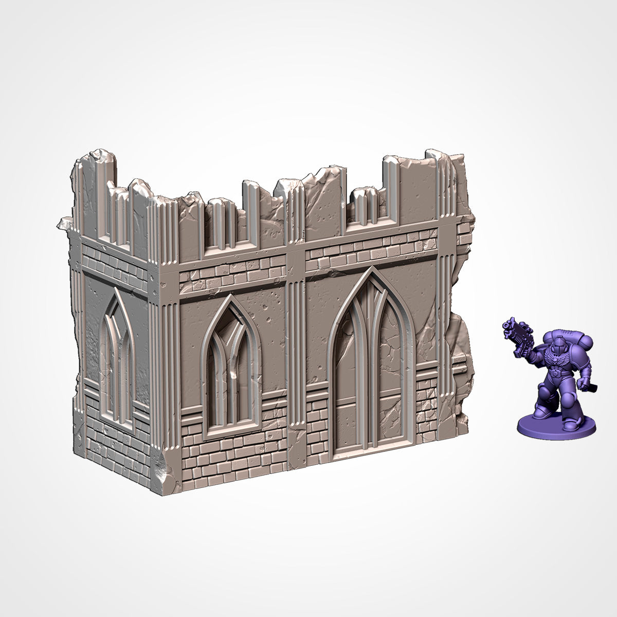 Txarli Factory - City Ruins Scenery Pack (11th Edition Update)