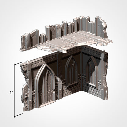 Txarli Factory - City Ruins Scenery Pack (11th Edition Update)