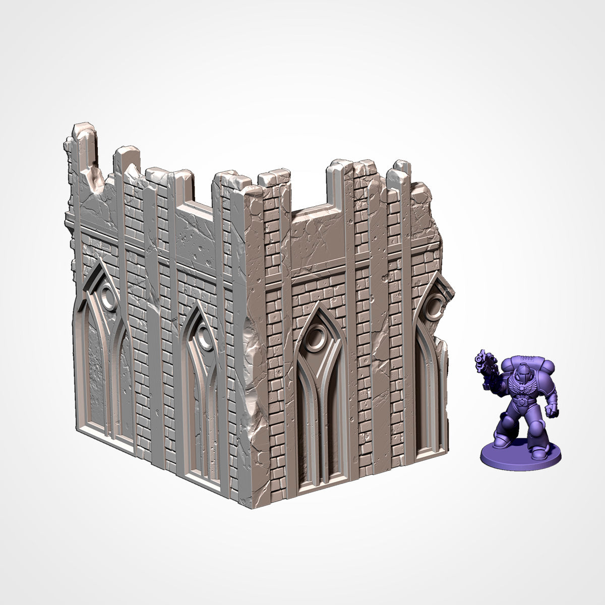 Txarli Factory - City Ruins Scenery Pack (11th Edition Update)
