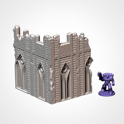 Txarli Factory - City Ruins Scenery Pack (11th Edition Update)