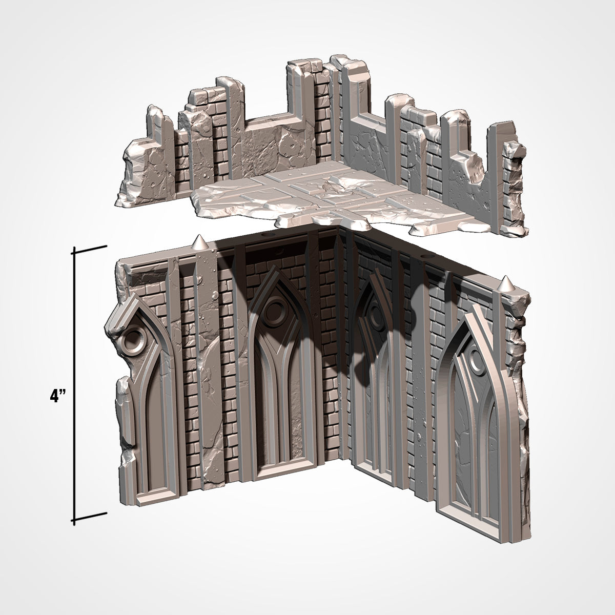 Txarli Factory - City Ruins Scenery Pack (11th Edition Update)