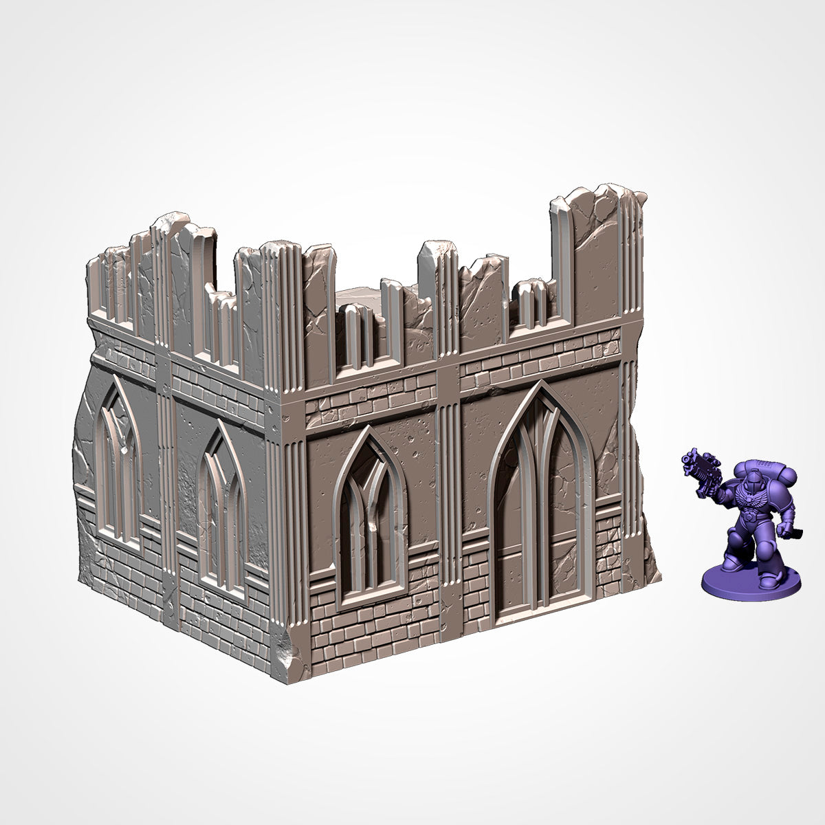 Txarli Factory - City Ruins Scenery Pack (11th Edition Update)