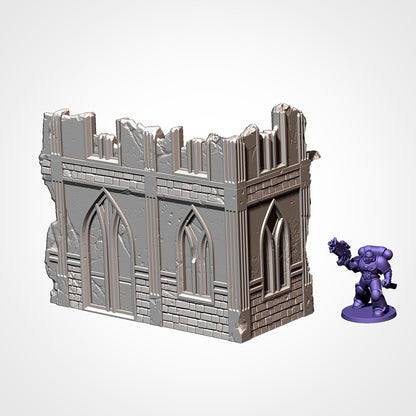 Txarli Factory - City Ruins Scenery Pack (11th Edition Update)