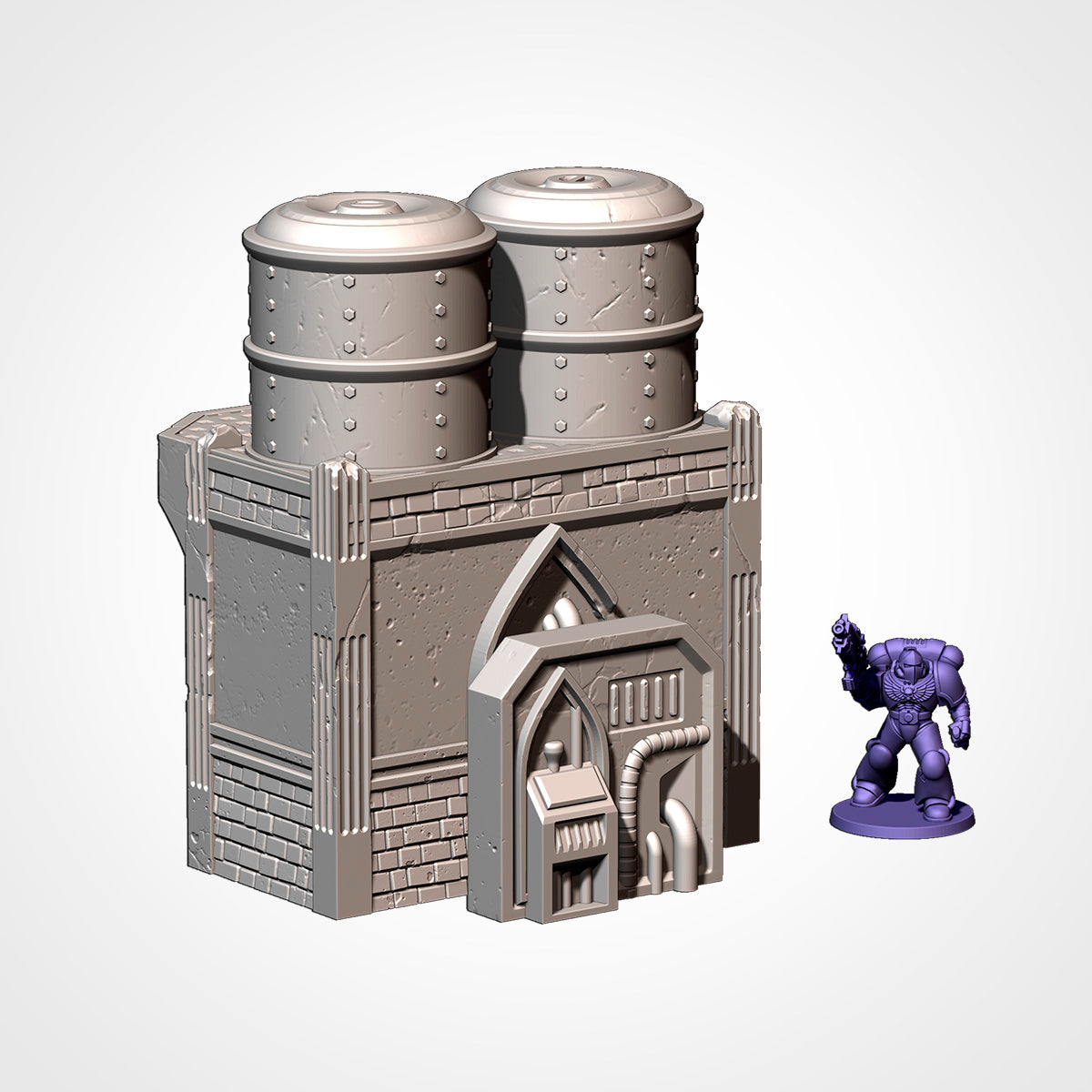 Txarli Factory - City Ruins Scenery Pack (11th Edition Update)