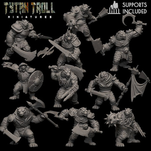 TytanTroll Miniatures - Werebears Set