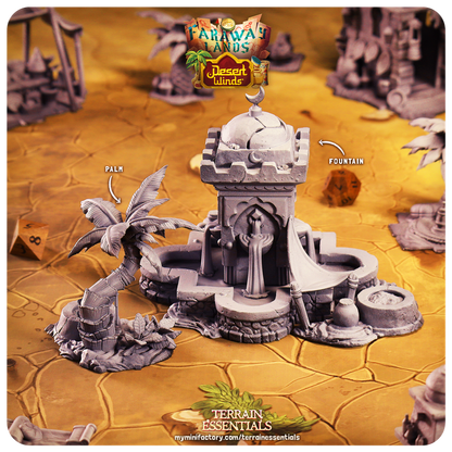Terrain Essentials 051 - Desert Wilds: Fountain of Wonders