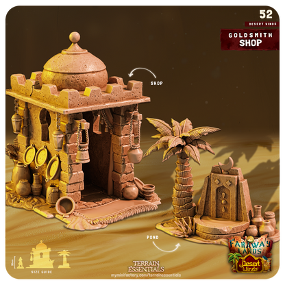 Terrain Essentials 052 - Desert Wilds: Goldsmiths Shop