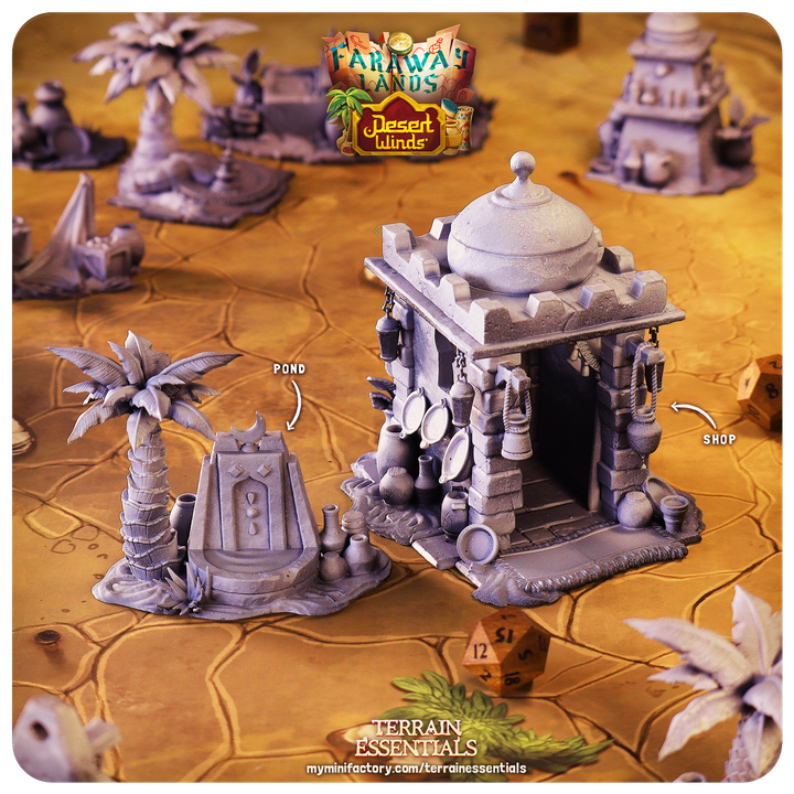 Terrain Essentials 052 - Desert Wilds: Goldsmiths Shop