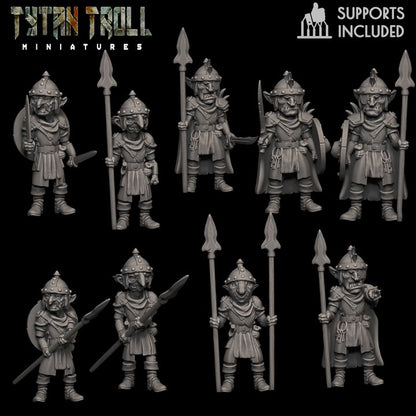 TytanTroll Miniatures - Goblin Guard Set