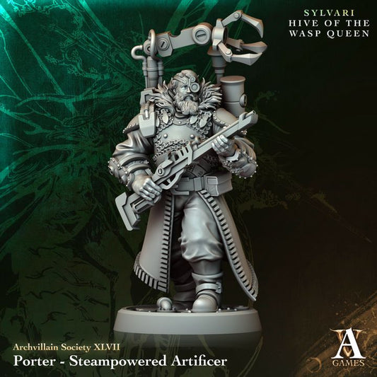 Archvillain Games - Society XLVII: Porter - Steampowered Artificer