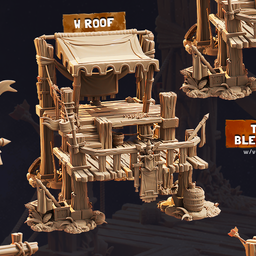 Terrain Essentials 086 - Medieval Tournament: Tournamnent Bleachers