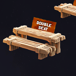 Terrain Essentials 086 - Medieval Tournament: Tournamnent Bleachers