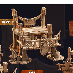Terrain Essentials 086 - Medieval Tournament: Tournamnent Bleachers