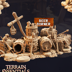 Terrain Essentials 087 - Medieval Tournament: Tournamnent Scatter