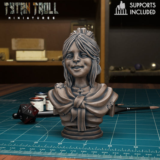 TytanTroll Miniatures: Curse of Strahd - Arabelle Bust