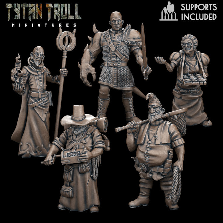 TytanTroll Miniatures - Curse of Strahd Set 2-Miniature-Ashdown Gaming