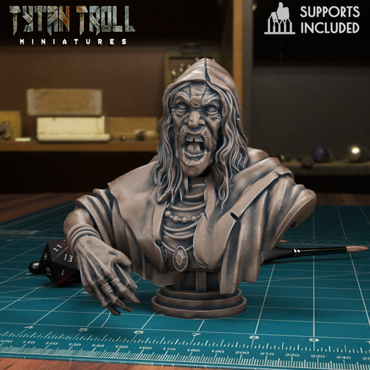 TytanTroll Miniatures: Curse of Strahd - Eva Bust