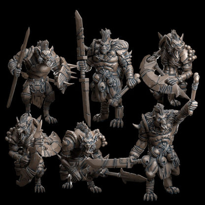 TytanTroll Miniatures - Gnolls Set